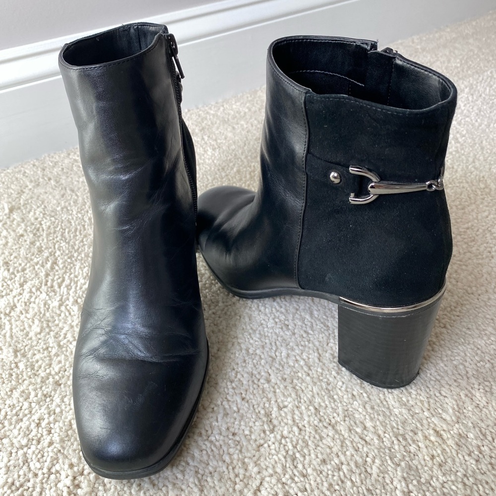 Black booties